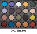 Pro F/X Rubber Mask Grease F/X Shades Palette Case.